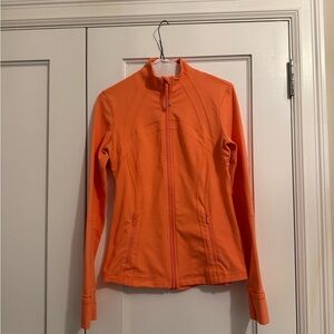 Lululemon Athletica Bright Orange Utility Jacket